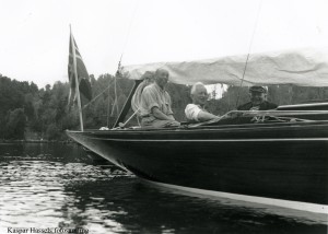 Seilere i puscockpiten ca 1925